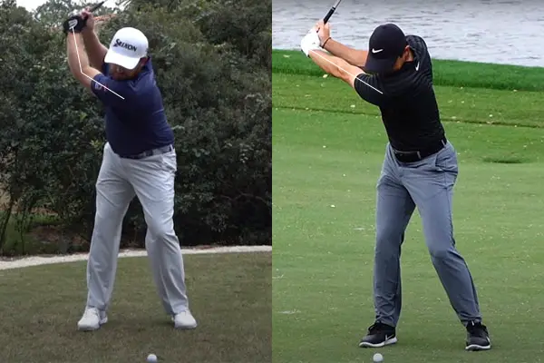 Mcilroy and JB Holmes' left arm