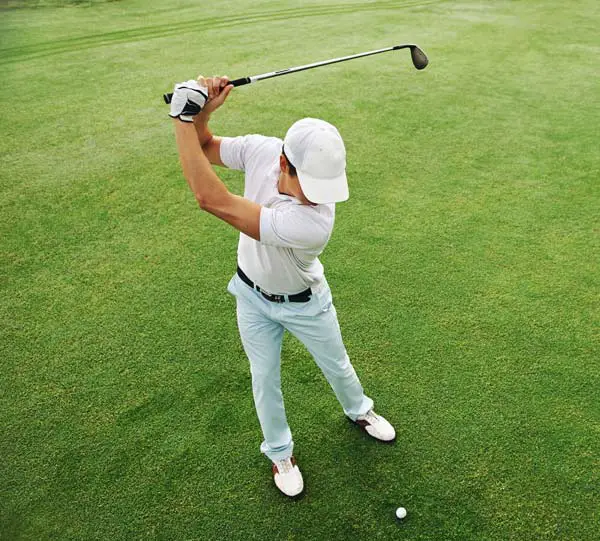 Bent left arm golf