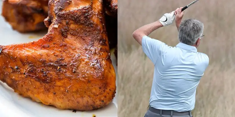 Chicken wing in golf